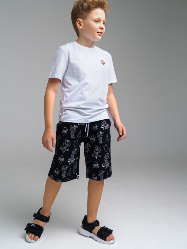1054 р 1240 р     Комплект трикотажный для мальчиков: фуфайка (футболка), шорты