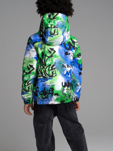 2781 р 3272 р       Куртка текстильная с полиуретановым покрытием для мальчиков (ветровка)