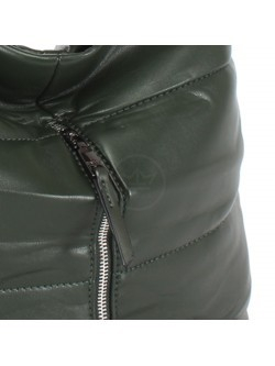 Сумка женская искусственная кожа BT-М 3624, 1отд+еврокарман, плечевой ремень (серый), зеленый SALE 241710