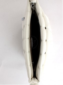 Сумка женская искусственная кожа VF-575015, 1отд+карм/перег, плечевой ремень, белый SALE 245395