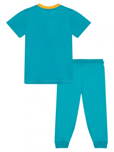 883 р.  1240 р.  Комплект детский трикотажный для мальчиков: фуфайка (футболка), брюки