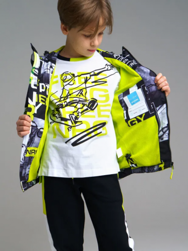 2341 р.  3498 р.  Куртка текстильная с полиуретановым покрытием для мальчиков