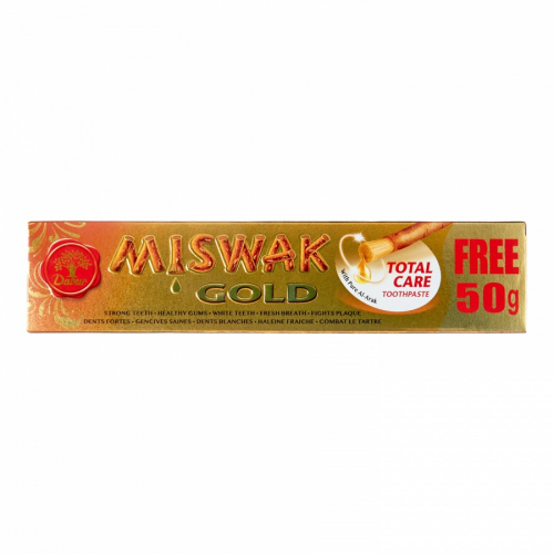 DABUR Toothpaste Miswak Gold Зубная паста Мишвак Голд 120+50г