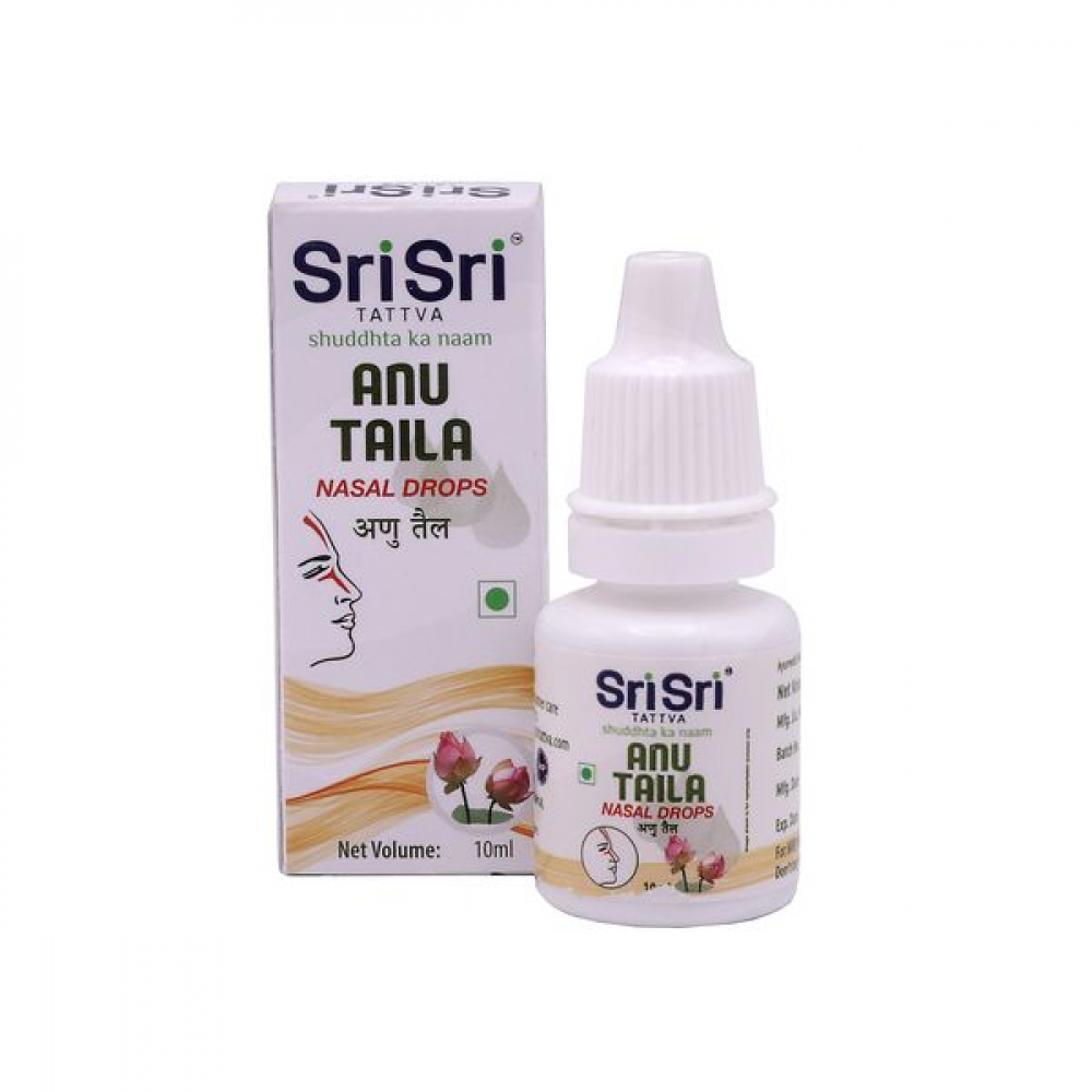 SRI SRI Anu Taila Ану Тайла для устранения симптомов заложенности носа 10мл