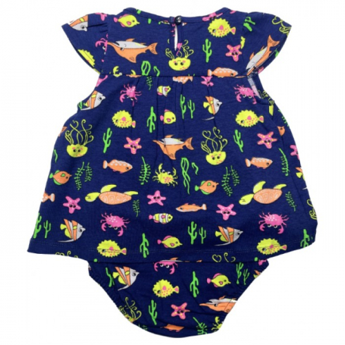 3005-047 Платье-боди для девочек Cichlid