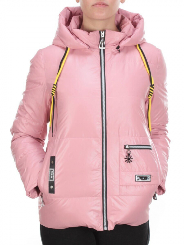 8260 PINK Куртка демисезонная женская BAOFANI (100 гр. синтепон) размер 50