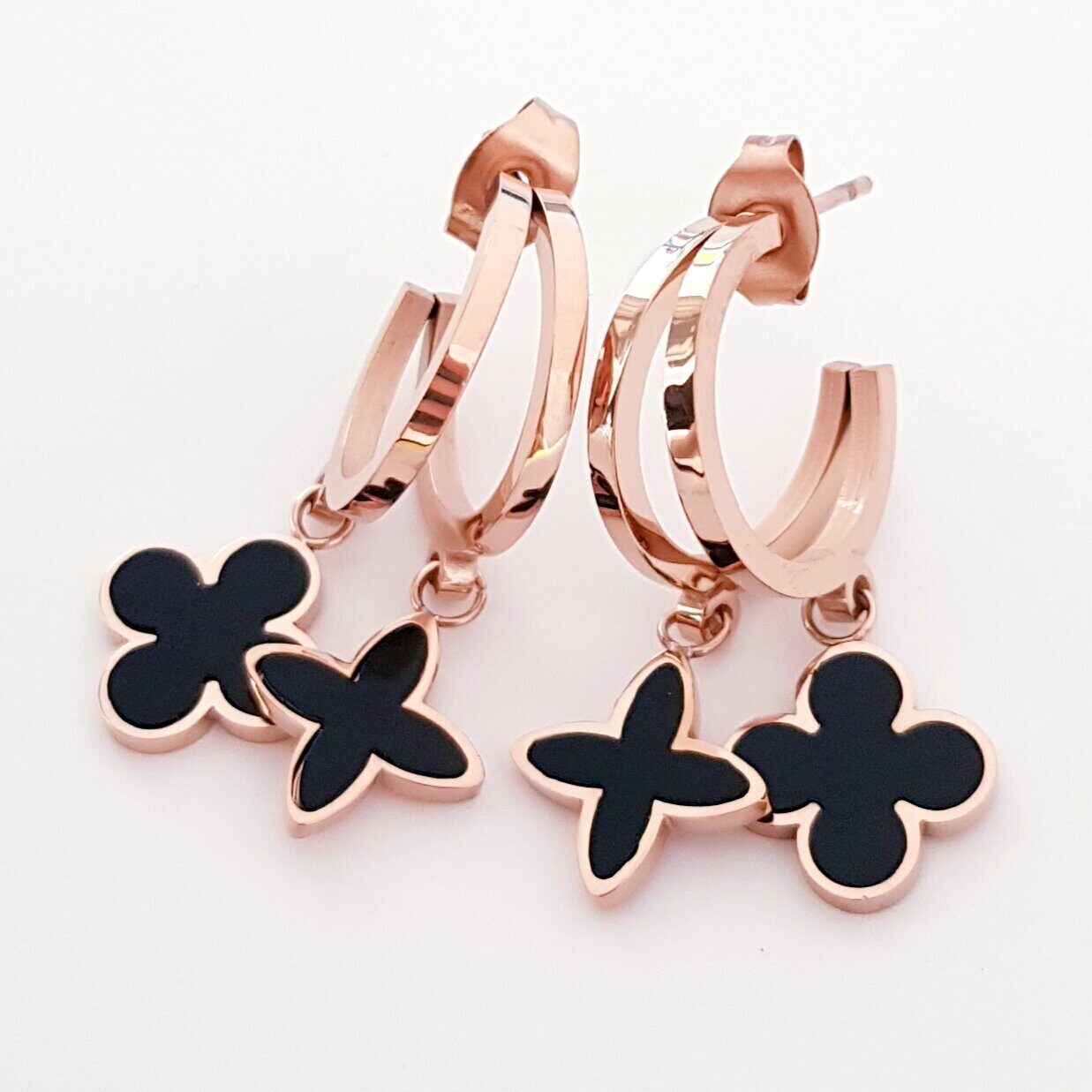 Серьги Ювелирная Сталь. zlatto-jewelry