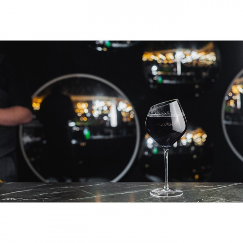 Бокал стеклянный для вина Magistro «Иллюзия», 550 мл, 10×24 см, цвет прозрачный