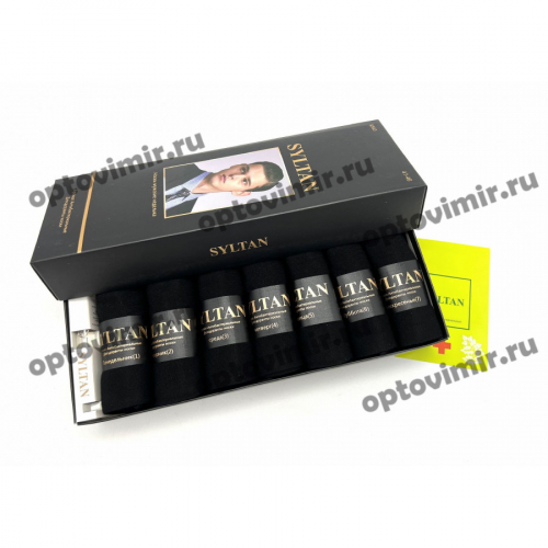 Носки мужские Syltan ароматизированные неделька в коробке с парфюмом 9540
