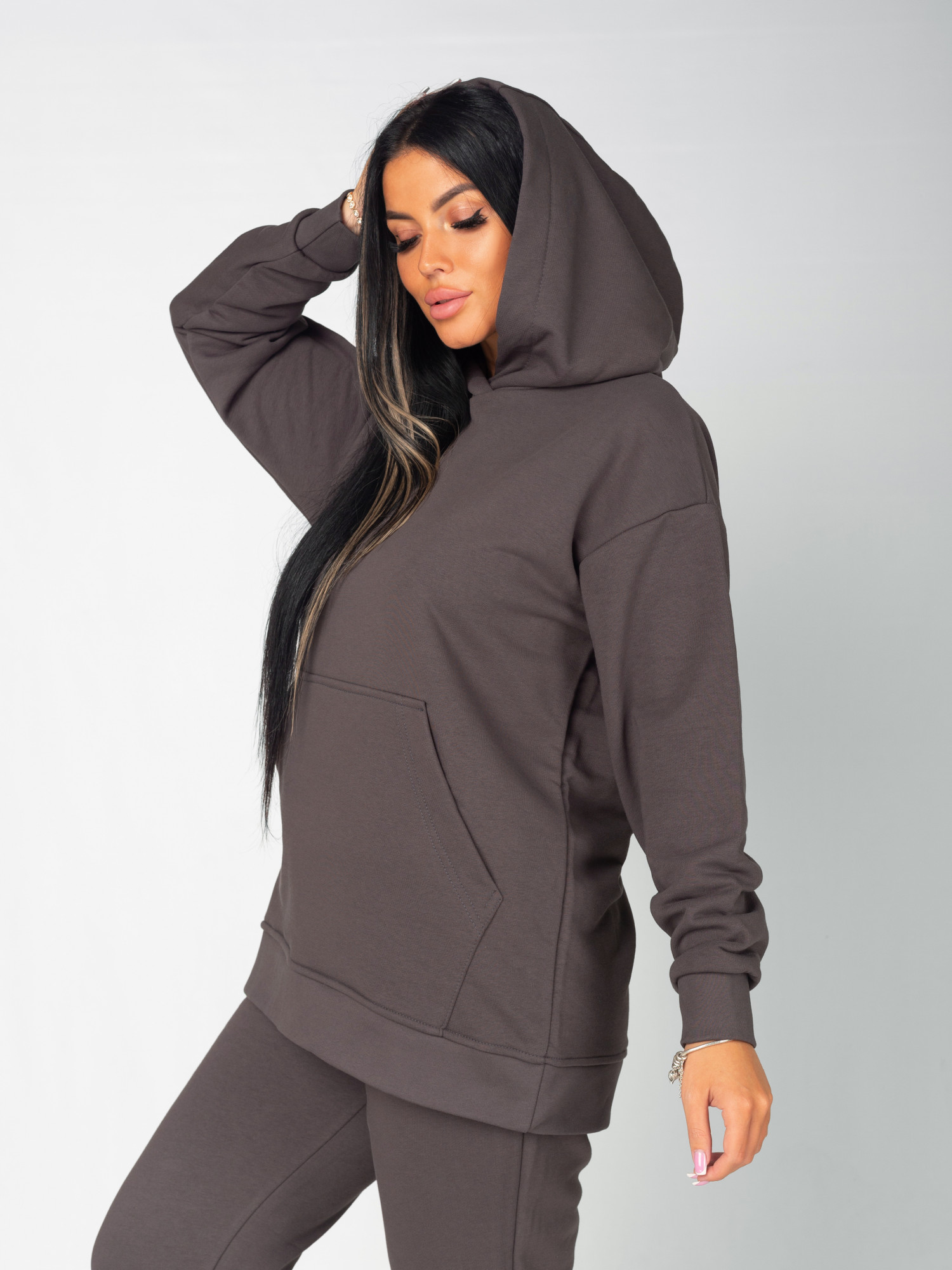 Толстовка женская футер 3-х нитка петля