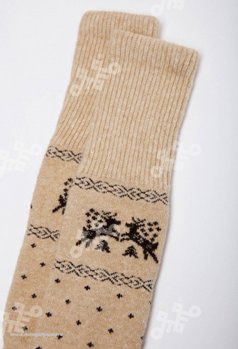 Гольфы детские из монгольской шерсти          (арт. 02113)