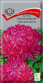 Цв. Астра Седая дама красная 0,3 г ц/п Поиск