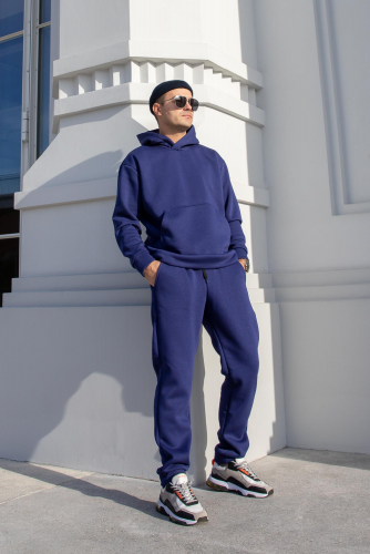 Мужской Спортивный костюм БТ010 синий от Спортсоло