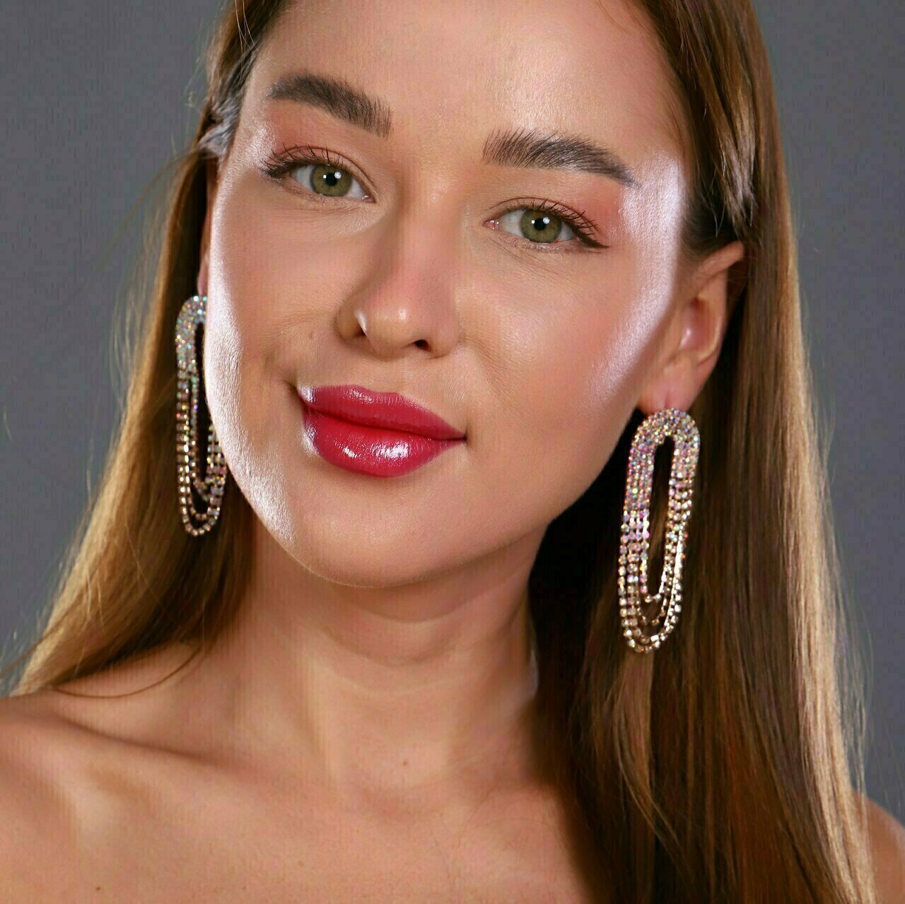 Серьги Вечерние женские. zlatto-jewelry
