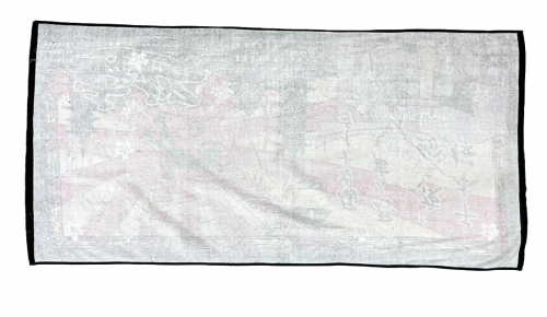 Большое детское полотенце с принтом аниме  №76