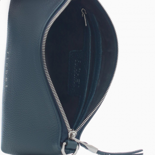 Сумка: Женская кожаная сумка Richet 2830LN 357 Синий