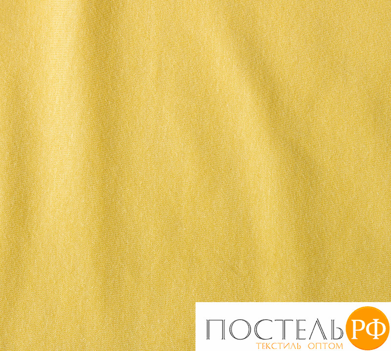 Текс-Дизайн Горчица простыня ТРИКОТАЖ 90*200*20 на резинке Р010Т (Трикотажное полотно, Пакет пвх)
