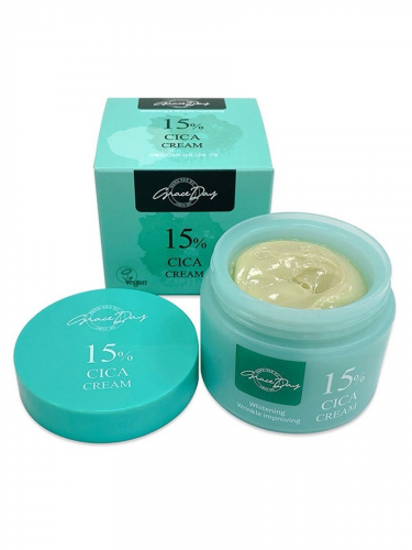 GRACE DAY / Смягчающий крем с Центеллой Азиатской Cica 15% Cream, 50мл