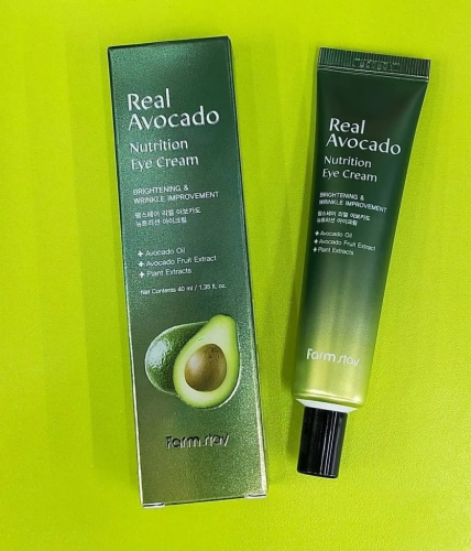 FarmStay/Крем вокруг глаз Real Avocado Nutrition Eye Cream 40 мл.