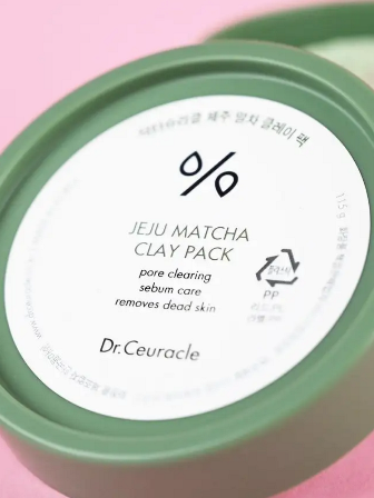 DR.CEURACLE/ Очищающая глиняная маска с матчей. Jeju Matcha Clay Pack. 115 гр.