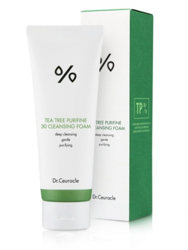 Dr. Ceuracle / Пенка для умывания с чайным деревом Tea Tree Purifine 30 Cleansing Foam, 150 мл.