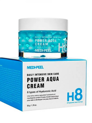 Medi-Peel / Капсульный крем с пептидами для лица H8 POWER AQUA CREAM 50 гр.