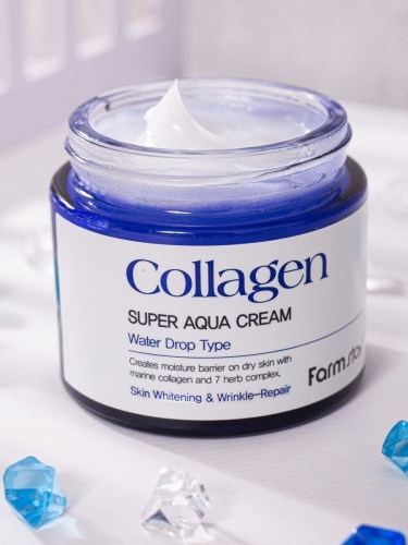 FarmStay / Крем для лица Collagen Super Aqua Cream 80 мл.