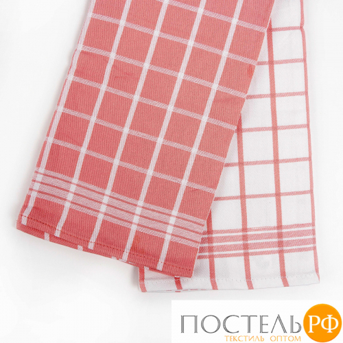 Кухонное Полотенце Arya Kitchen Line 50X70 2 Пр. Chino Розовый