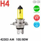 Лампа H 4 (P43t-38) 100/80W 12V Halogen Amber YELLOW Long life,UV-stop