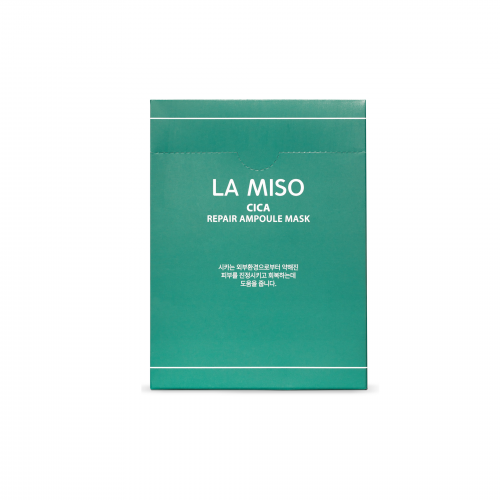 95 113  La Miso Восстанавливающая ампульная маска с центеллой азиатской 28гр (10 шт)