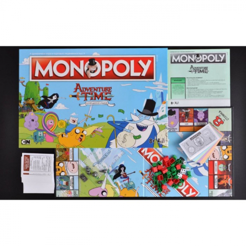 Настольная игра «Monopoly Adventure Time» (Монополия. Время приключений)