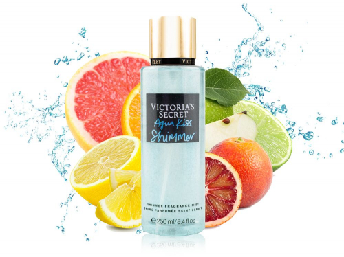 Спрей-мист Victoria's Secret Aqua Kiss Shimmer, 250 ml