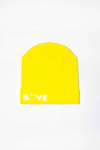 Шапка 2161-036 LOVE/Желтый