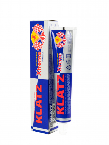 КЛАЦ Зубная паста для активных людей KLATZ X-treme Energy drink Гуарана 75мл