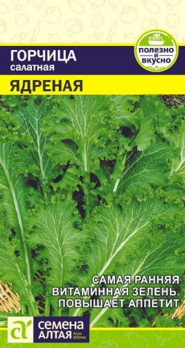 Зелень Горчица Ядреная/Сем Алт/цп 0,5 гр.