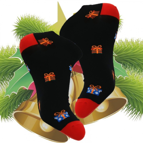 03156 Укороченные носки серии Рождество и Новый год 