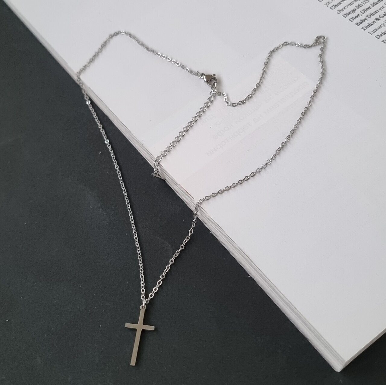 Цепочка с подвеской. zlatto-jewelry