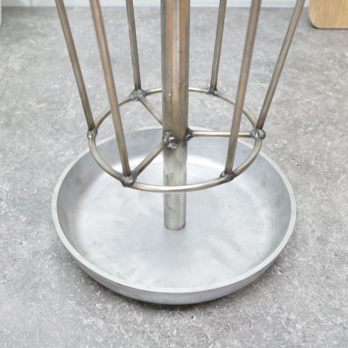 Набор сковорода 18см алюминиевая (под тритон, ёлочку, курник) с шашлычницей H410 D120 на 6 шампуров