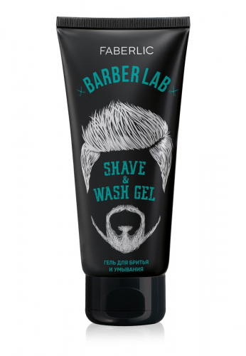 Гель для бритья и умывания для мужчин BarberLab