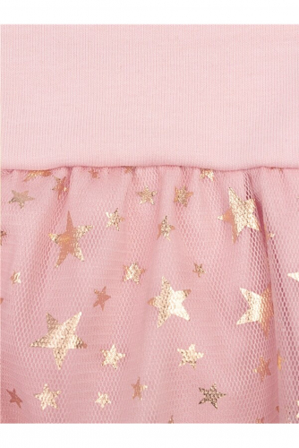 Сарафан АПРЕЛЬ #806572Светло-розовый93+звездочки бронзовые на розовом