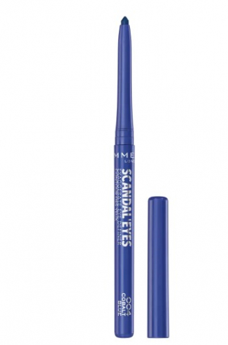 Rimmel карандаш автоматич д.глаз Scandaleyes синий 004 cobalt blue