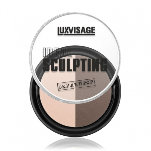 LuxVisage Пудра-скульптор LUXVISAGE IDEAL SCULPTING тон 3  Молочный шоколад