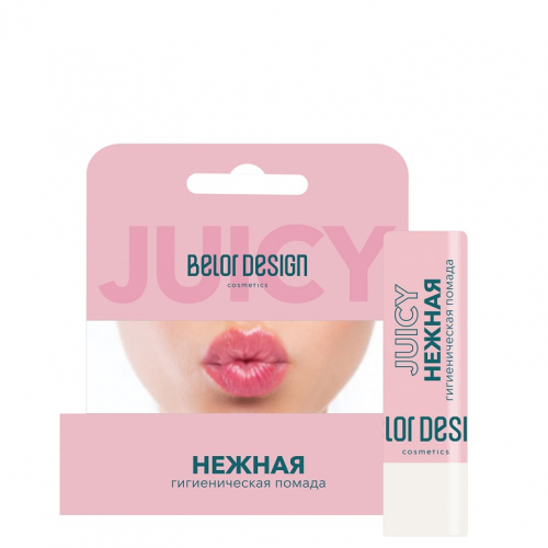 Гигиеническая помада Нежная 4г. BelorDesign