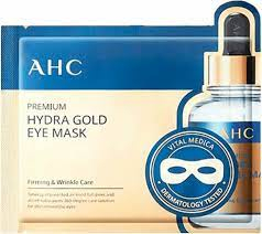 Маска тканевая для области вокруг глаз с золотом AHC Premium Hydra Gold Foil Eye Mask