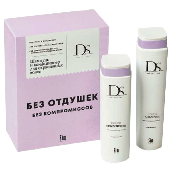 DS Color набор для окрашенных волос DS Color шампунь + кондиционер новая упаковка