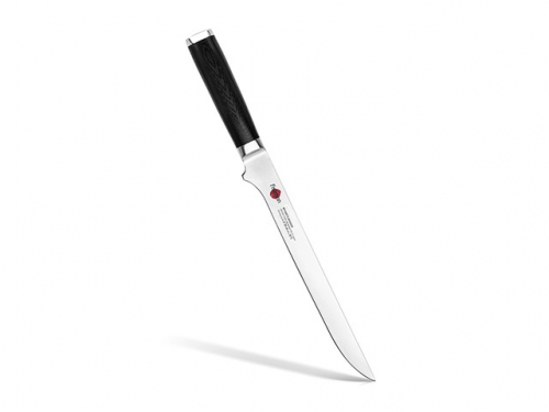 2572 FISSMAN Нож Гастрономический Kensei Musashi 20см (сталь DAMASCUS)