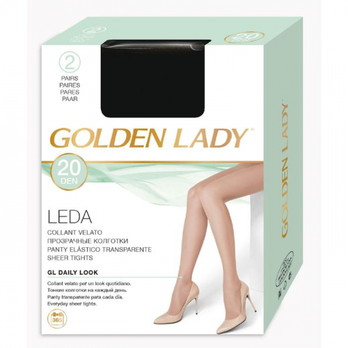 Колготки женские Golden Lady Leda, 20 den, размер 3, цвет visone