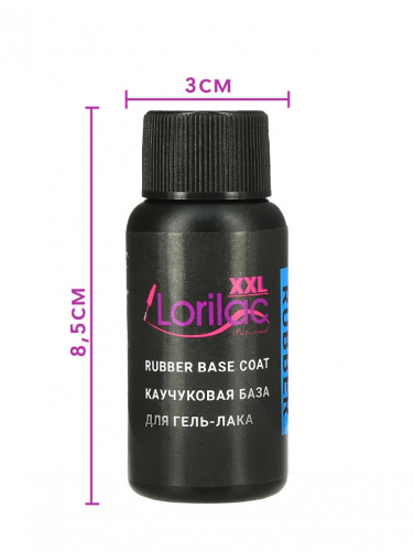 Lorilac каучуковая база для гель-лака 50 ml