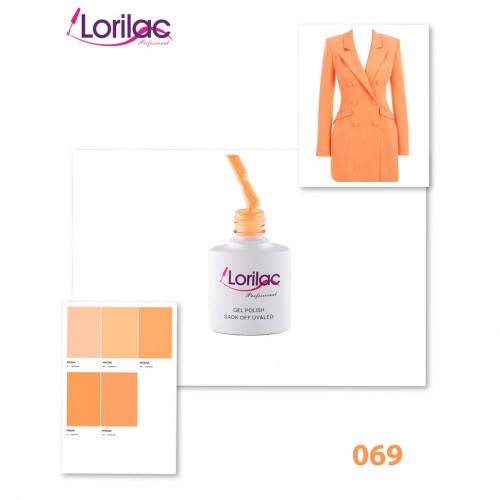 Гель-лак Lorilac -069 10 ml
