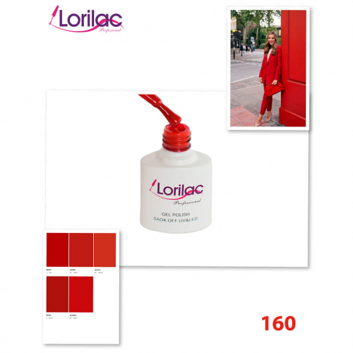 Гель-лак Lorilac -160 10 ml